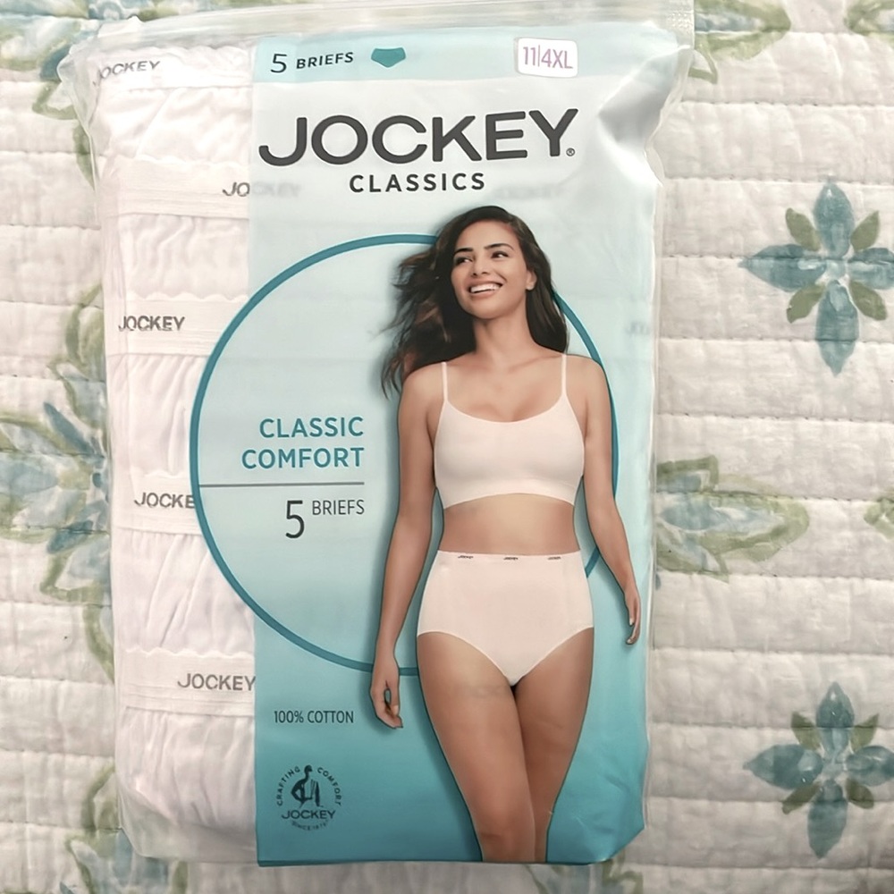 Jockey Classic cotton panties pack of 5 Briefs